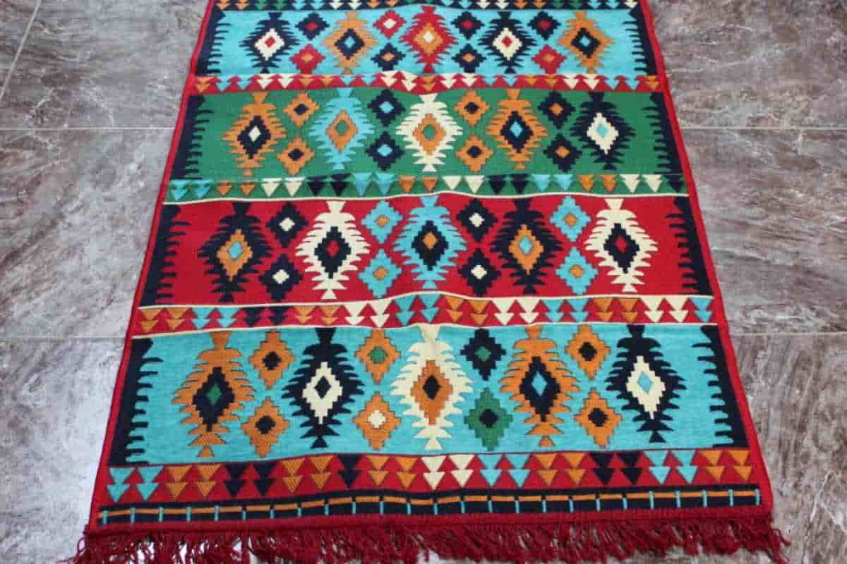  Tapis Kilim; Natural Threads Comfortable 3 Designs Simple Animal Traditional 