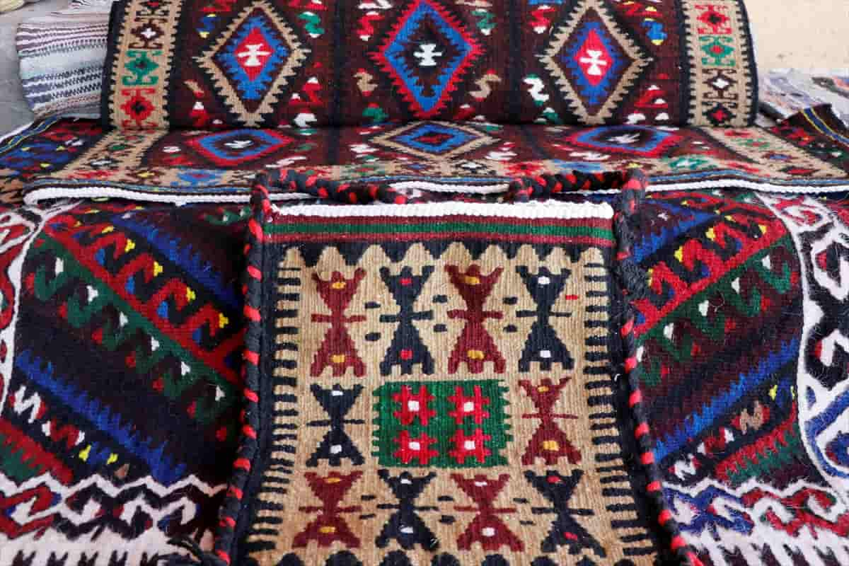  Anadolu Kilim; Organic Colors 3 Materials Wool Cotton Synthetic 