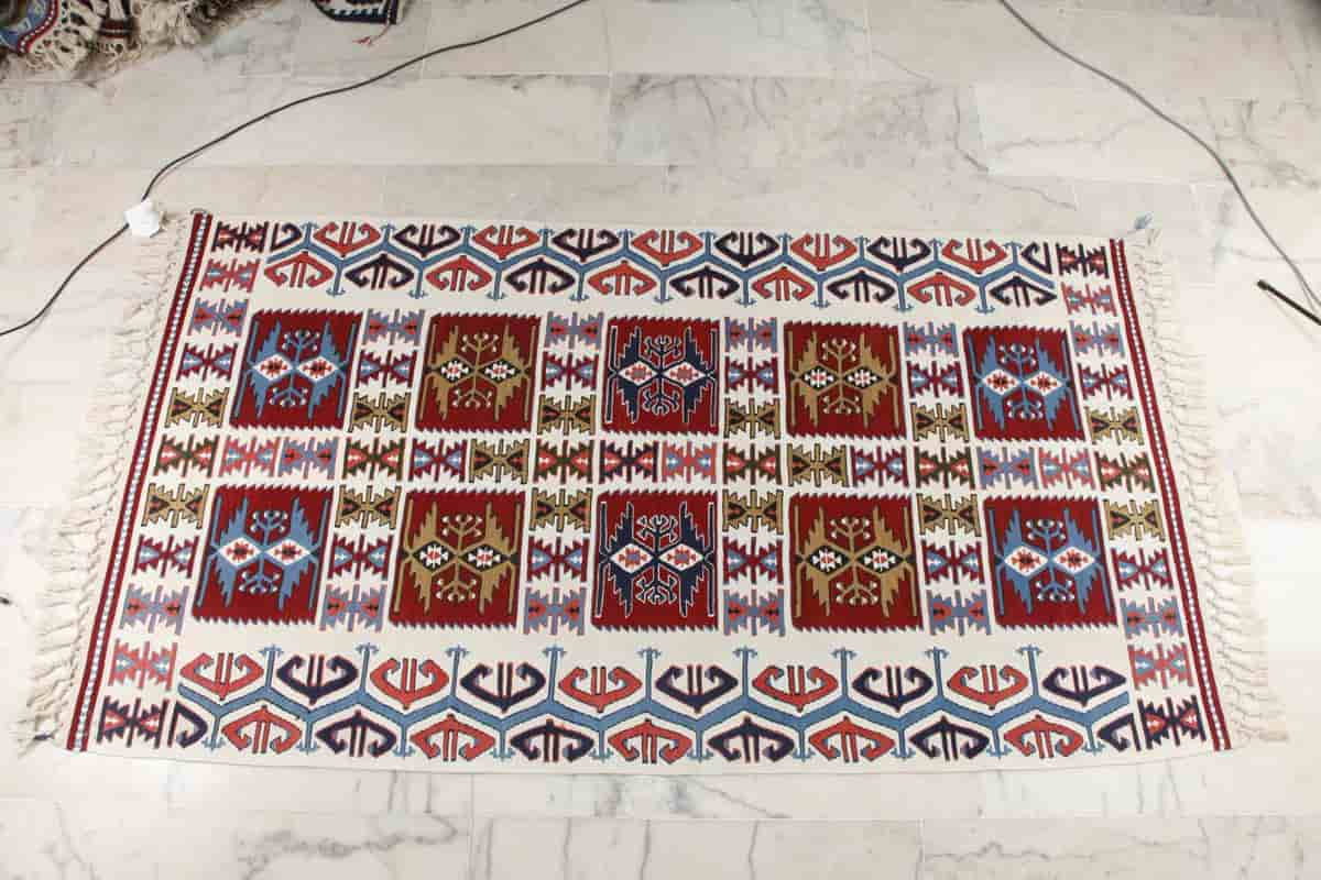  Anadolu Kilim; Organic Colors 3 Materials Wool Cotton Synthetic 