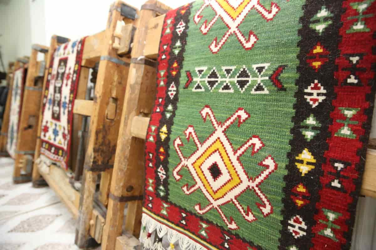  Anadolu Kilim; Organic Colors 3 Materials Wool Cotton Synthetic 