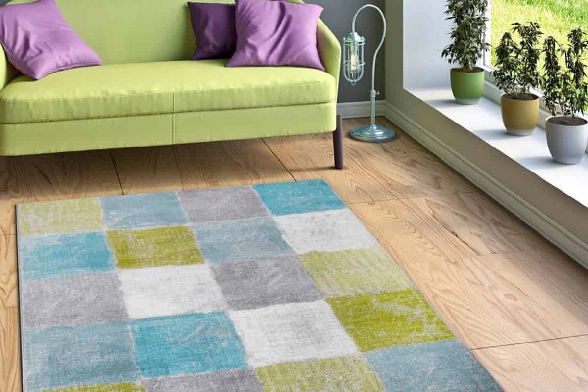  Square Gabbeh Rugs; Wool Material Cold Resistance Different Size Design 